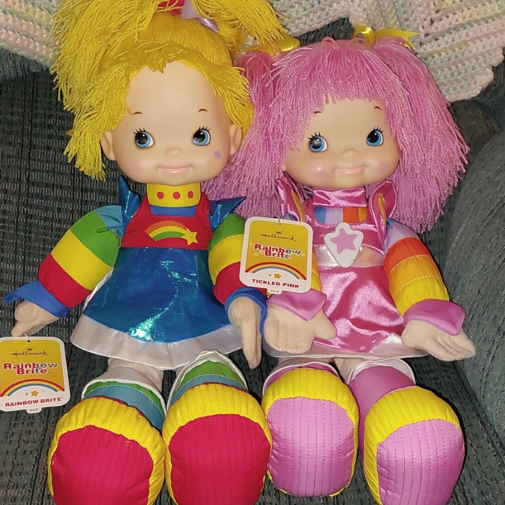 NWT authentic Rainbow Brite dolls.
